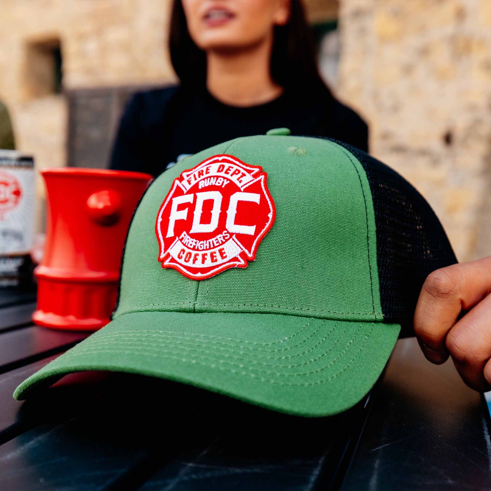 FDC GREEN HAT