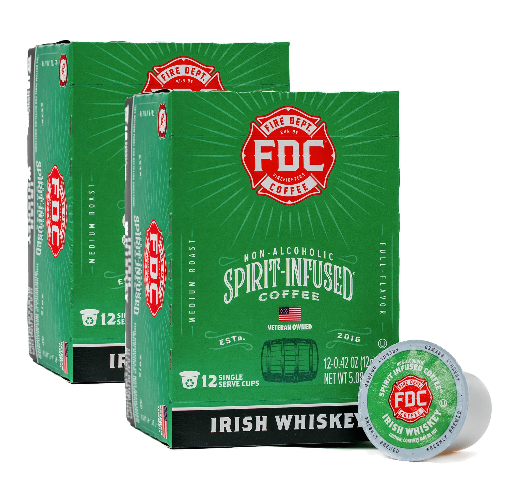 IRISH WHISKEY INFUSED COFFEE PODS