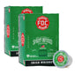 Two 12 count boxes of Fire Department Coffee’s Irish Whiskey Infused Coffee Pods