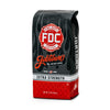 A 12 oz bag of Fire Department Coffee's Jobtown Extra Strength Coffee