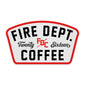 FIRE DEPARTMENT COFFEE KEYSTONE STICKER