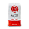 A 12-ounce package of Fire Department Coffee’s Light Roast.