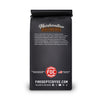 A bag of Fire Department Coffee's 12 oz Marshmallow Brownie Coffee view from the back.