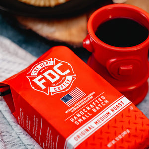12 oz bag of Fire Department Coffee's Original Medium Roast Coffee