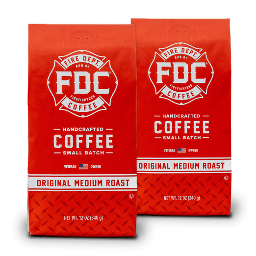 24 oz of Fire Department Coffee’s Original Medium Roast Coffee