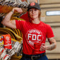Feuerwehr Kaffee Rot Shirt