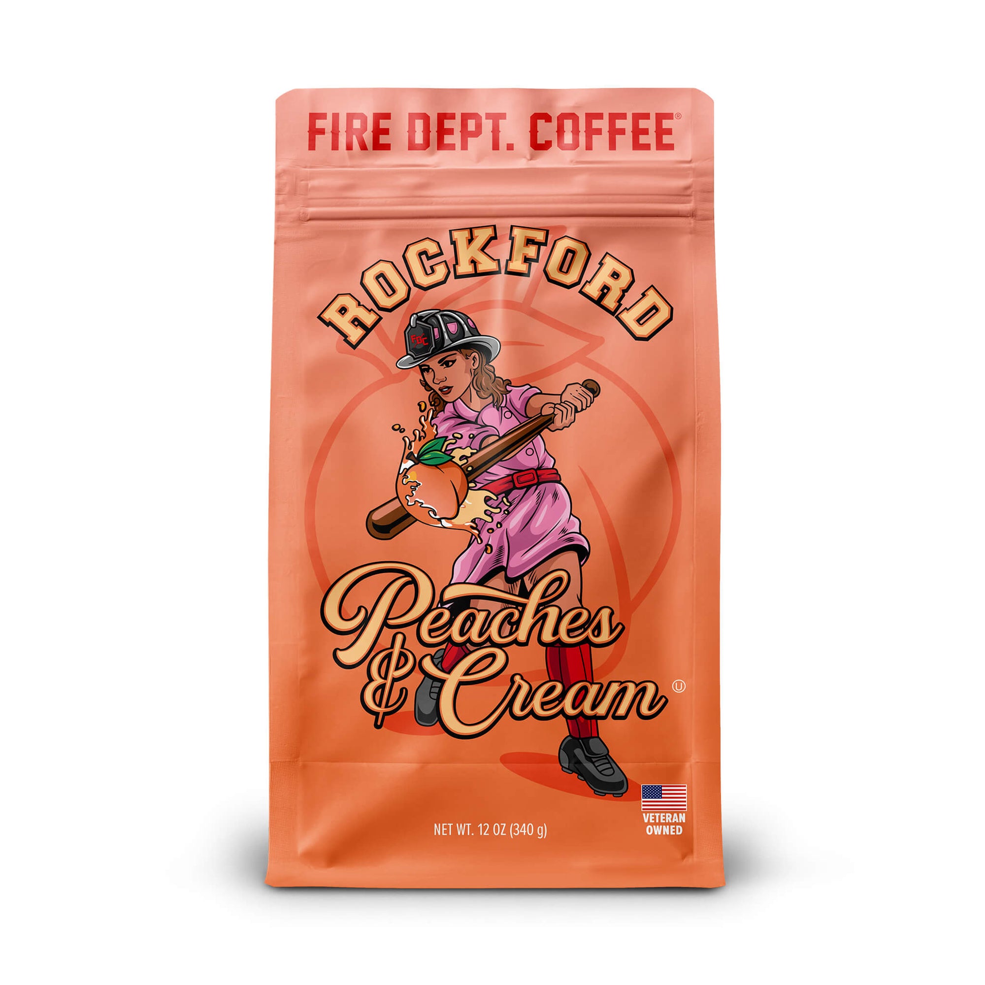 ROCKFORD PEACHES AND CREAM COFFEE