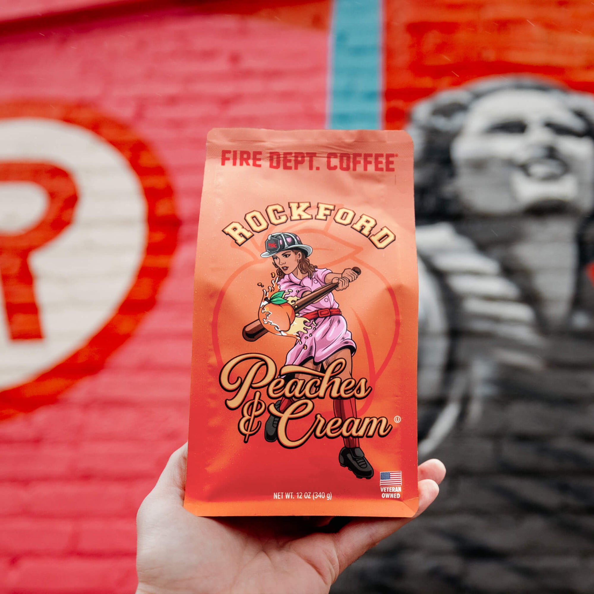 ROCKFORD PEACHES AND CREAM COFFEE