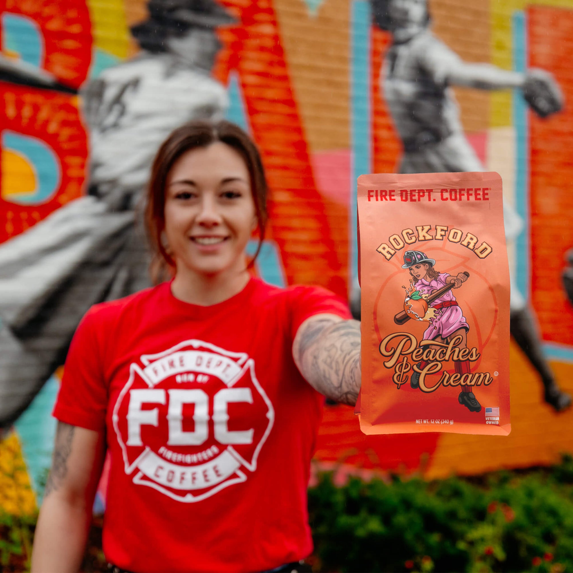 ROCKFORD PEACHES AND CREAM COFFEE