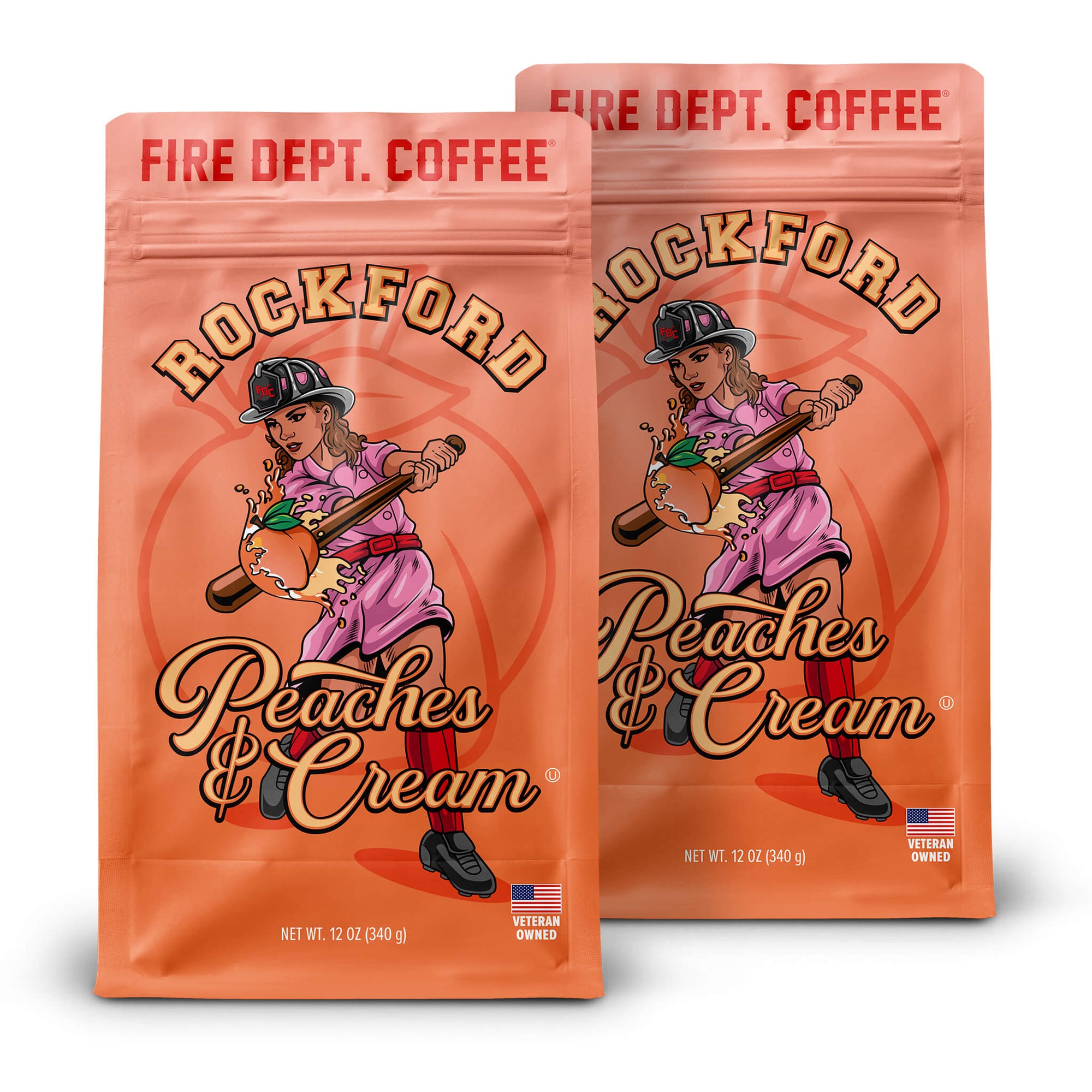 ROCKFORD PEACHES AND CREAM COFFEE