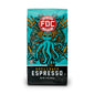 A 12-ounce package of Fire Department Coffee’s Shellback Espresso Roast.