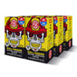 Six boxes of Skull-Crushing instant espresso coffee with a skull design on a white background