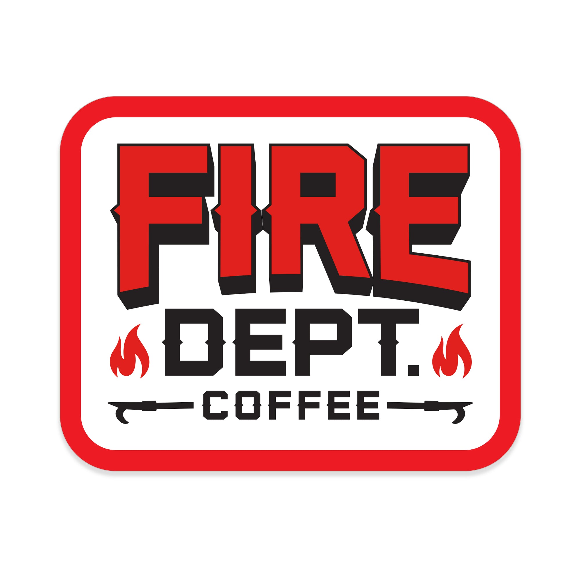 FDC FLAME AND PIKEPOLE STICKER