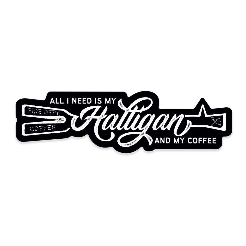 Halligan Script Sticker