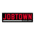 A black sticker with red text that reads JOBTOWN FIRE DEPT. COFFEE
