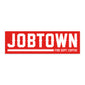 A red sticker with white letting that reads JOBTOWN FIRE DEPT. COFFEE