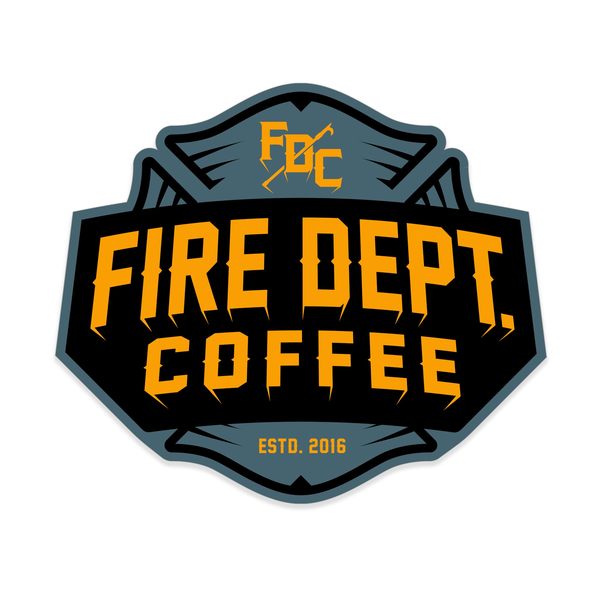 FDC MALTESE CROSS BANNER STICKER