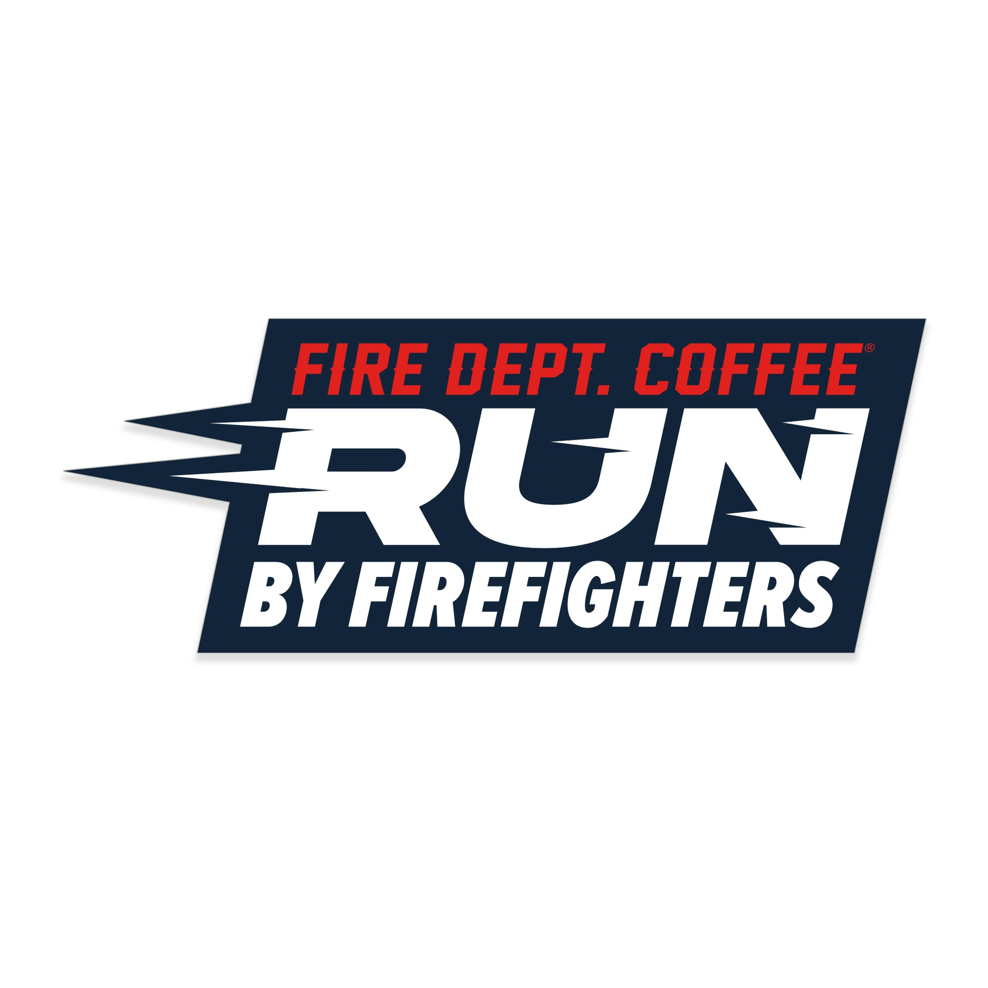 FDC RUN BY FIREFIGHTERS STICKER