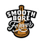 A smooth bore nozzle design with white text that reads SMOOTH BORE FOREVER