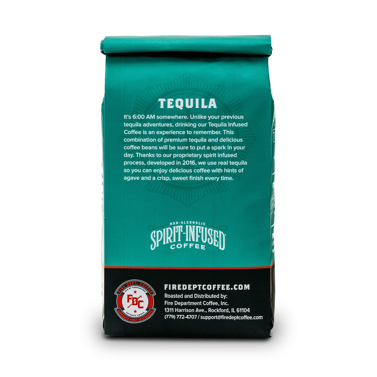Tequila Infused Coffee - Tequila Coffee - Fire Department Coffee
