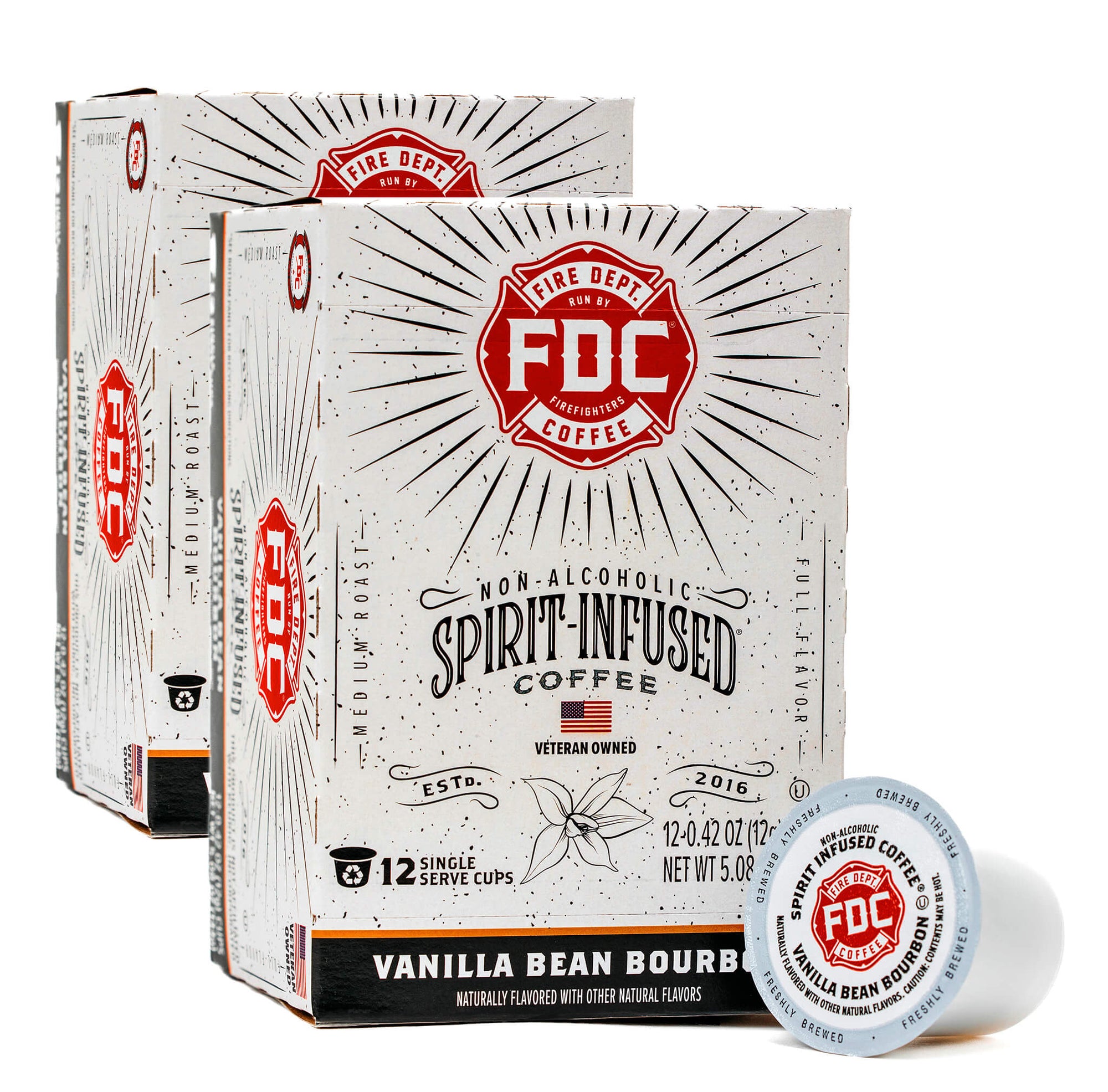 VANILLA BEAN BOURBON INFUSED COFFEE PODS