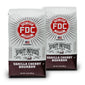 Two 12 oz bags of Vanilla Cherry Bourbon Infused Coffee