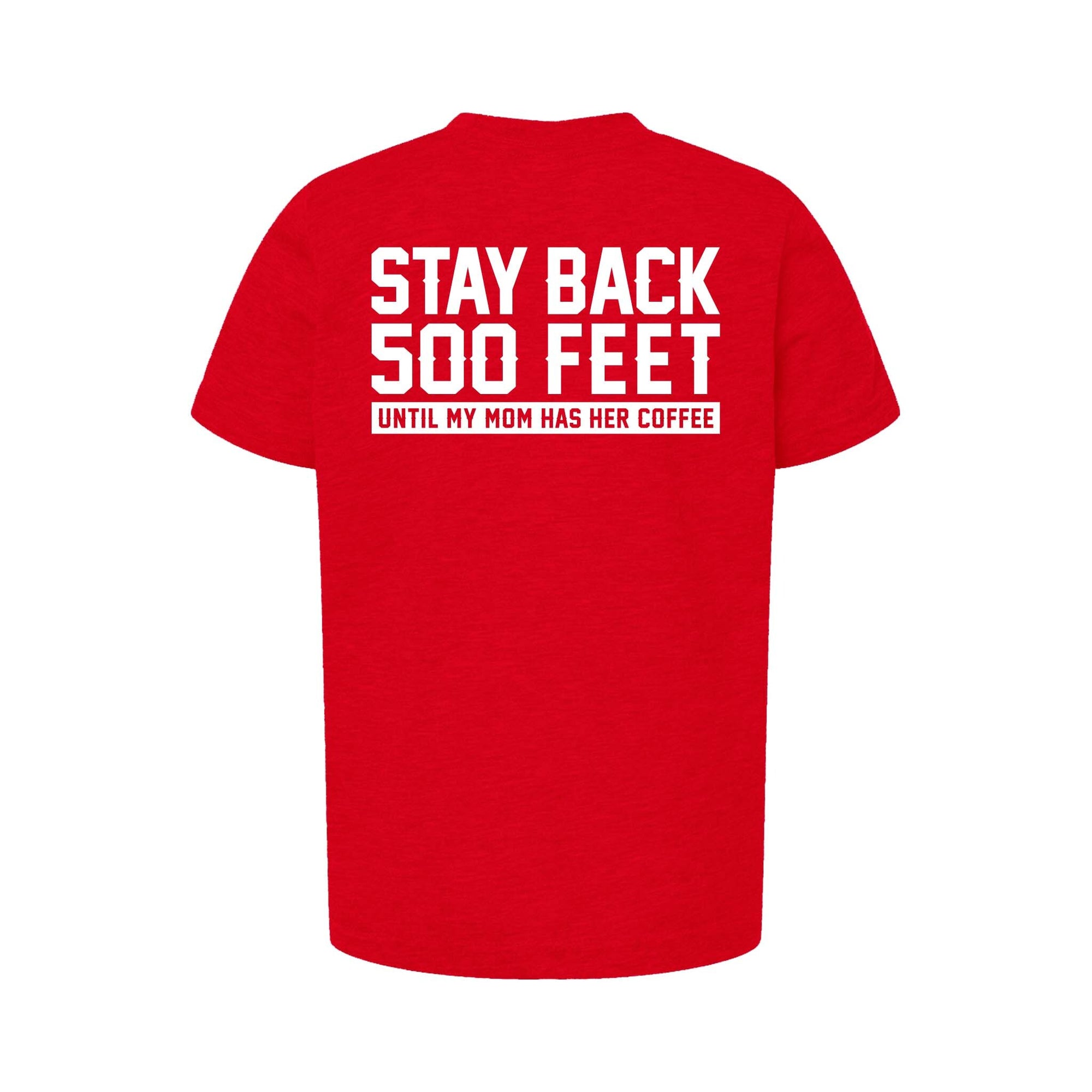 YOUTH FIRE DEPARTMENT COFFEE RED SHIRT