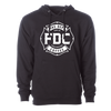 Fire Department Coffee Black Hoodie