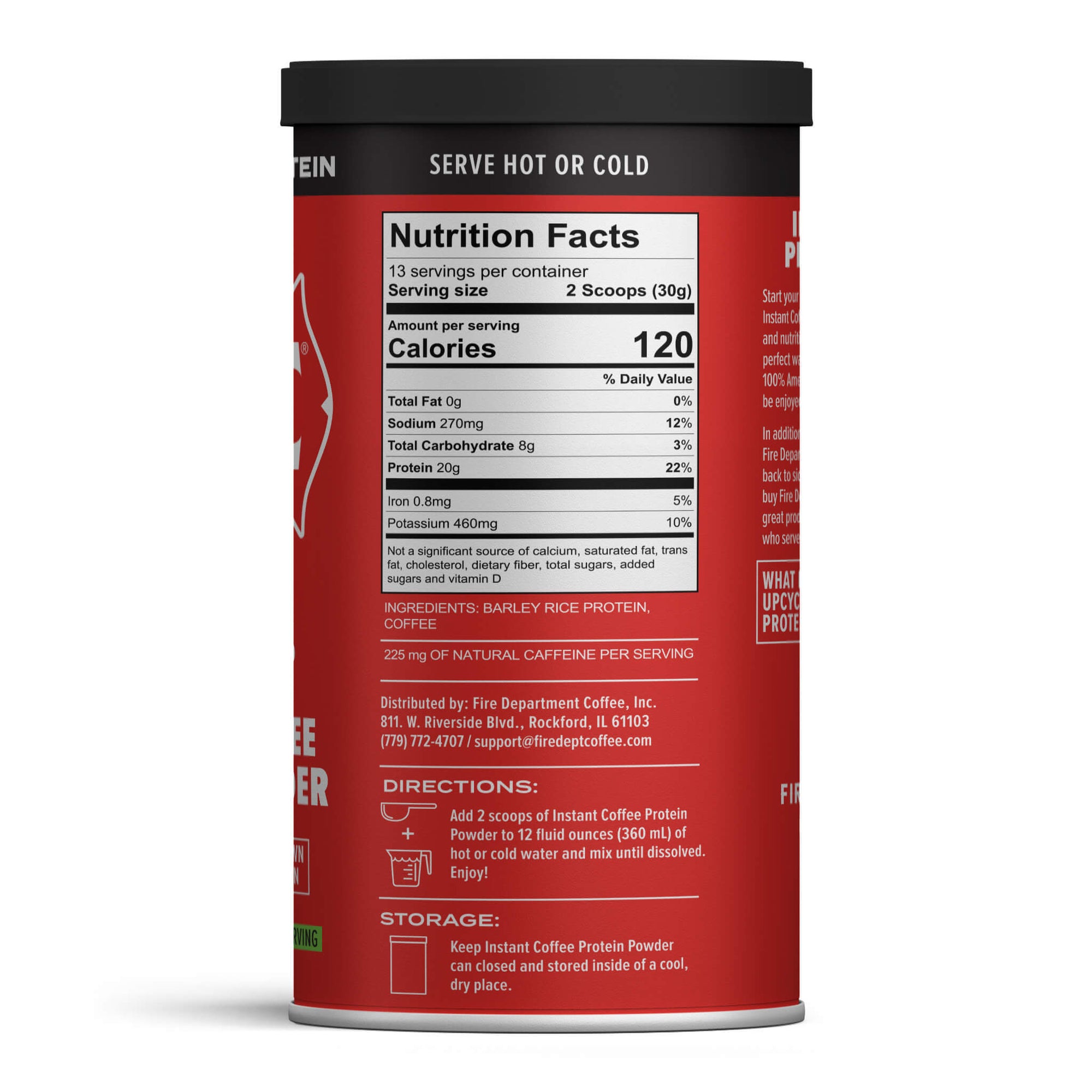 INSTANT COFFEE PROTEIN POWDER