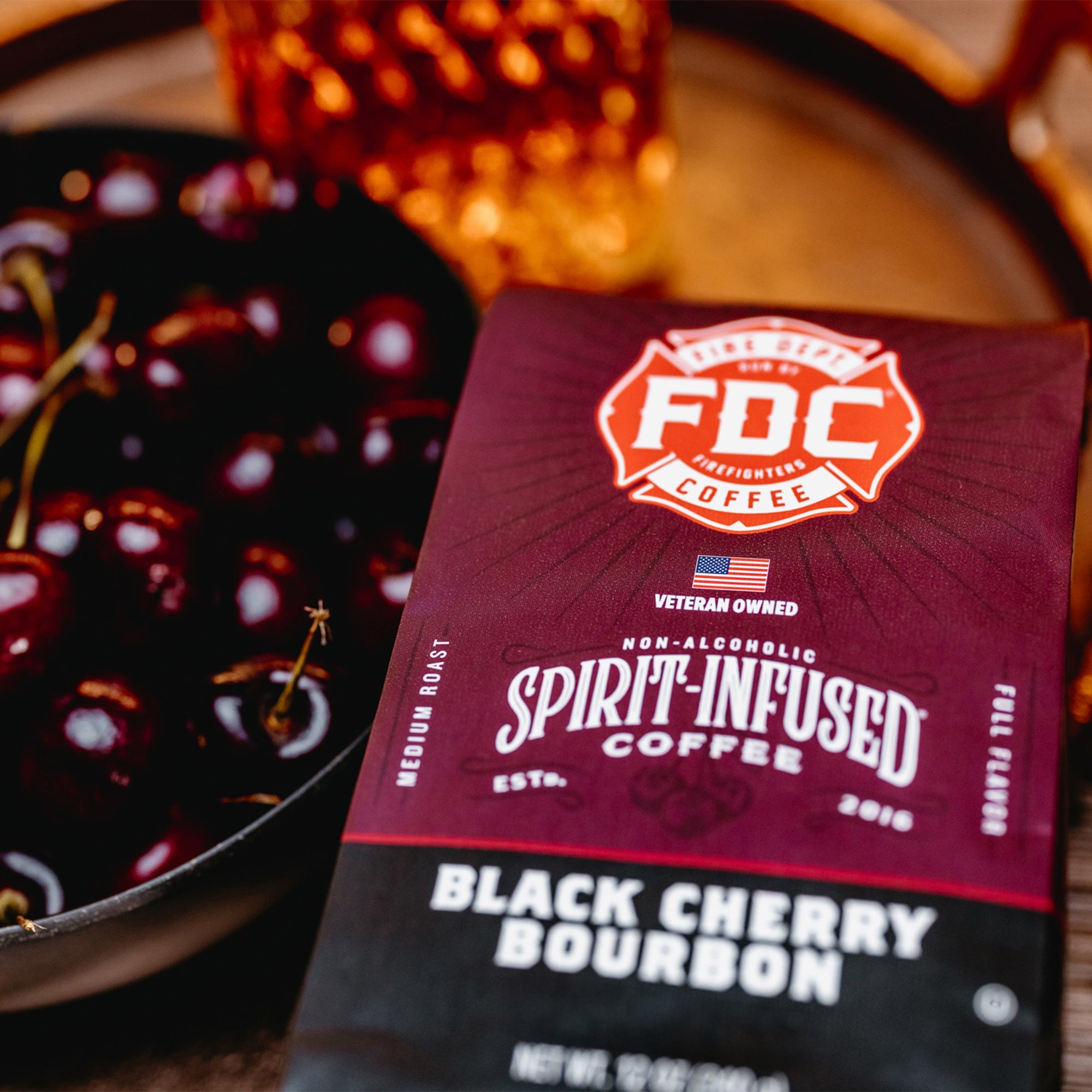 BLACK CHERRY BOURBON INFUSED COFFEE
