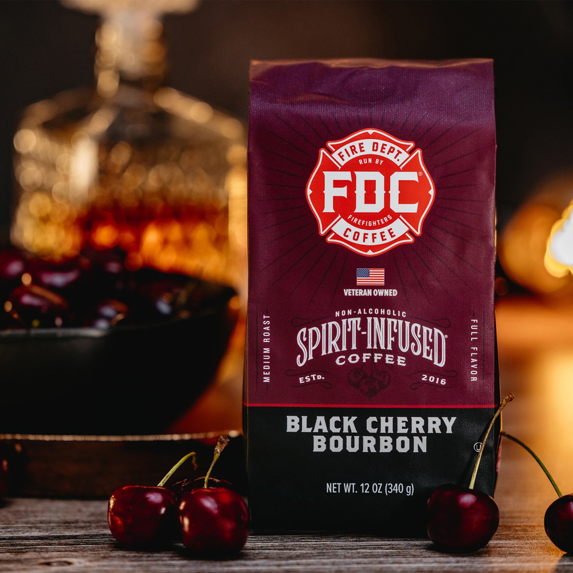 BLACK CHERRY BOURBON INFUSED COFFEE