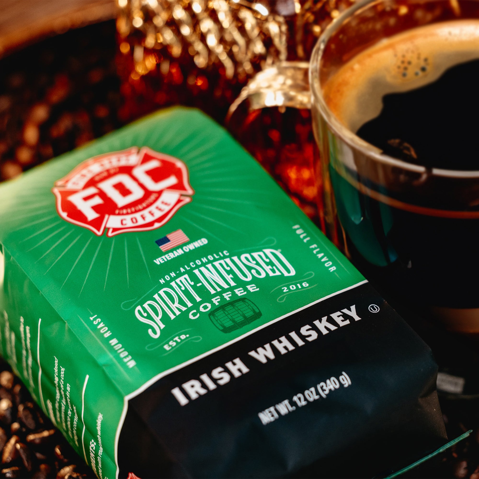 IRISH WHISKEY INFUSED COFFEE