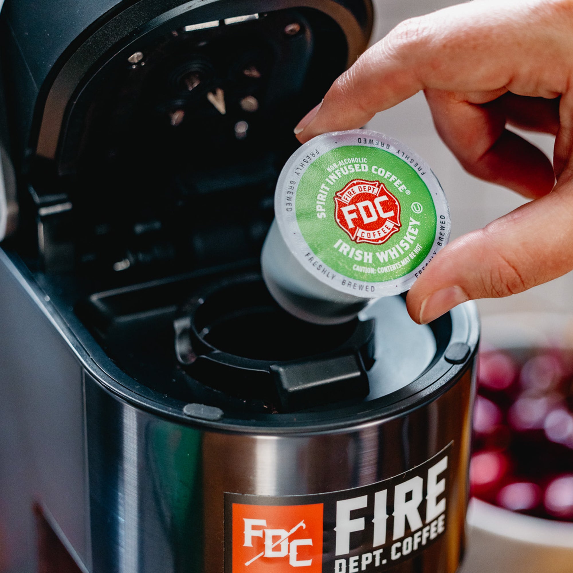 IRISH WHISKEY INFUSED COFFEE PODS
