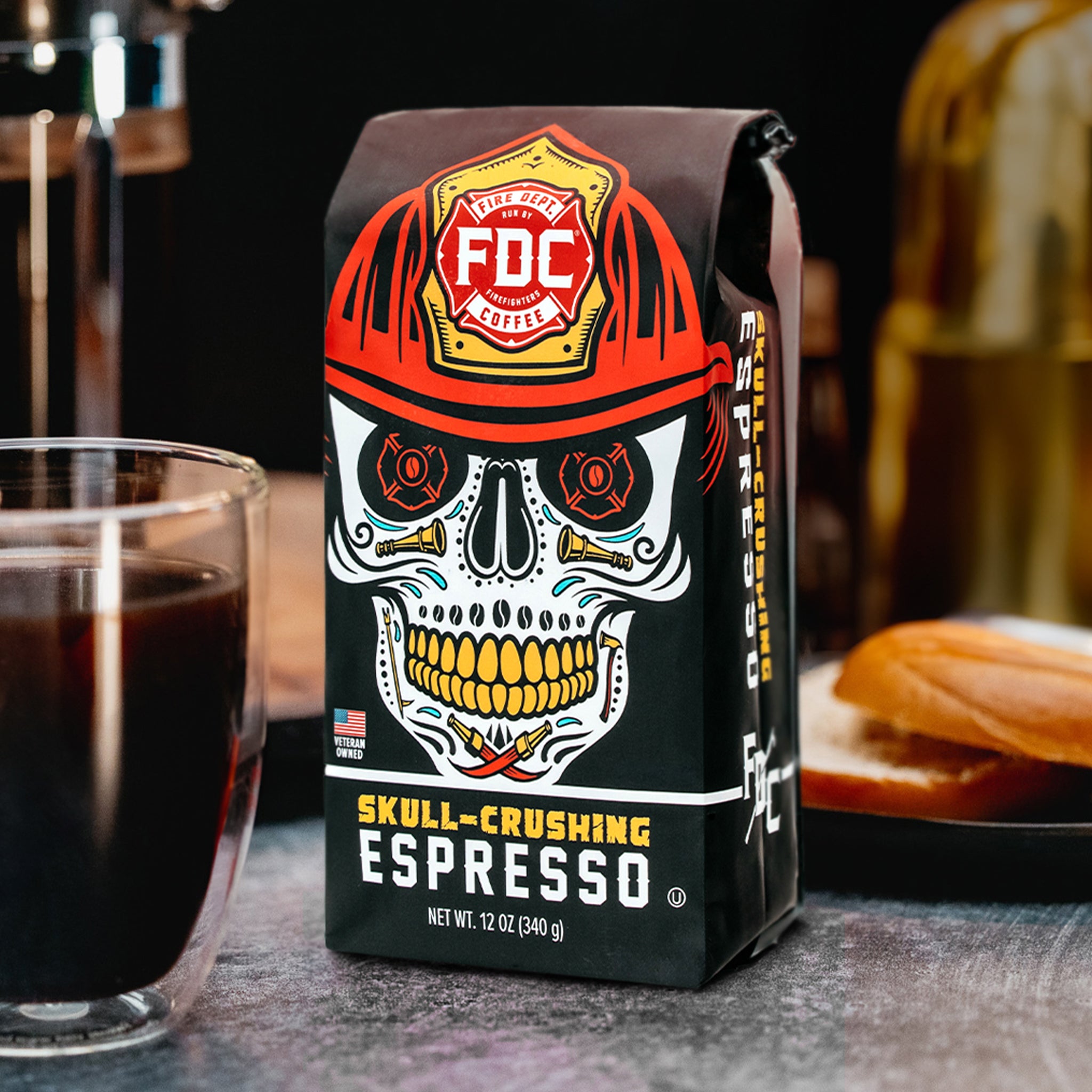 Skull Crushing Espresso - Fire Department Coffee