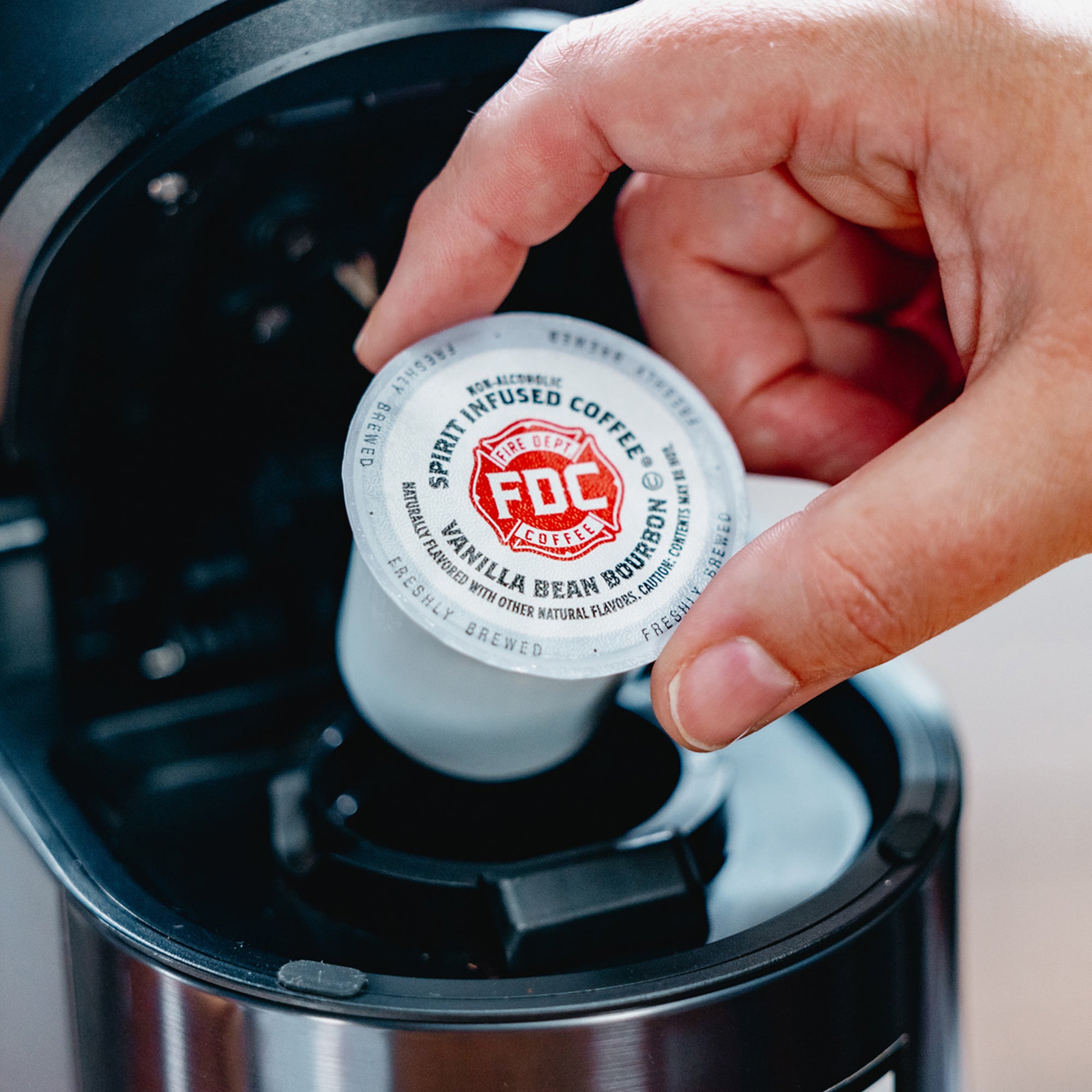 VANILLA BEAN BOURBON INFUSED COFFEE PODS