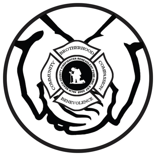 The logo for the Palm Beach County Firefighter Benevolent Fund