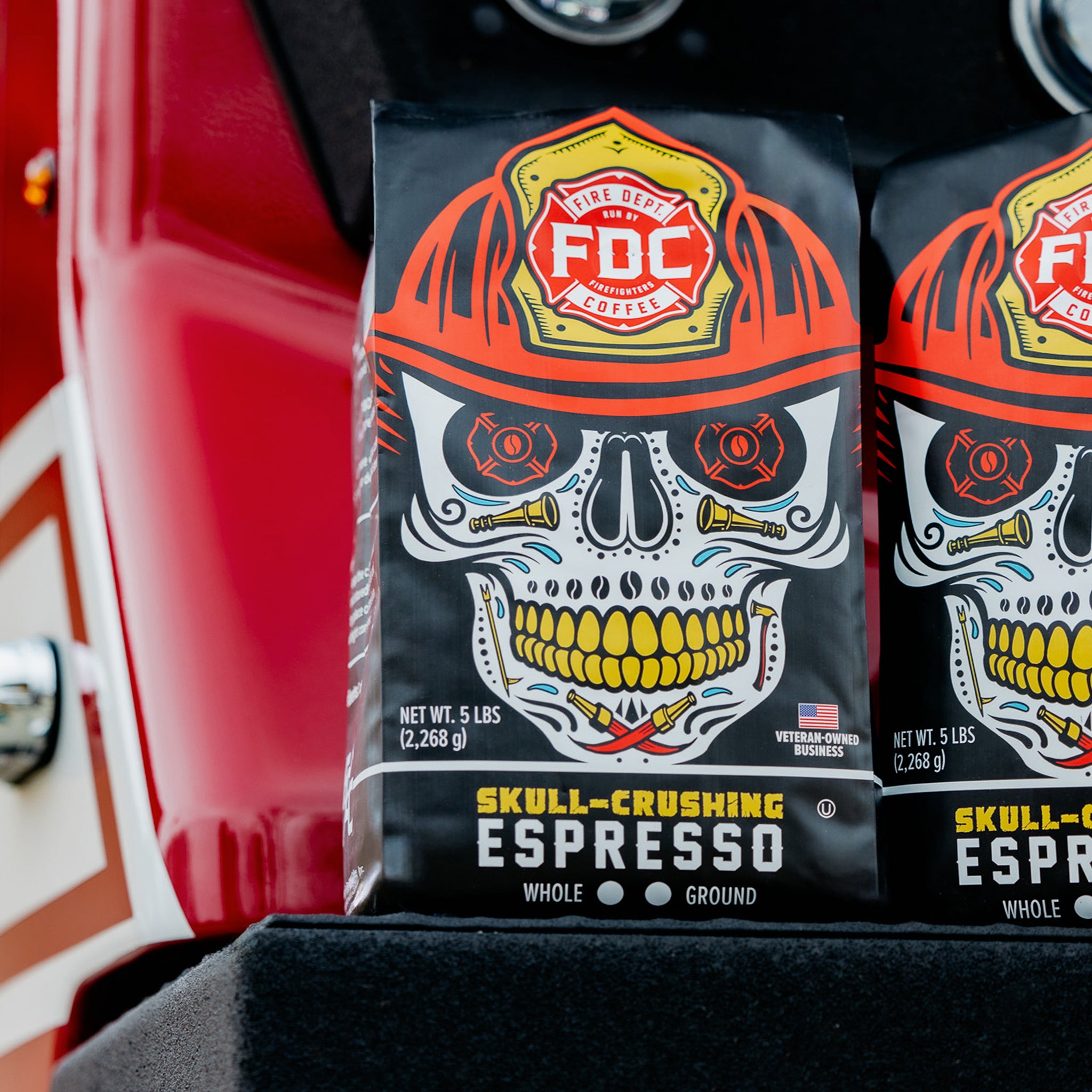 Skull Crushing Espresso - Wholesale Coffee - Fire Department Coffee