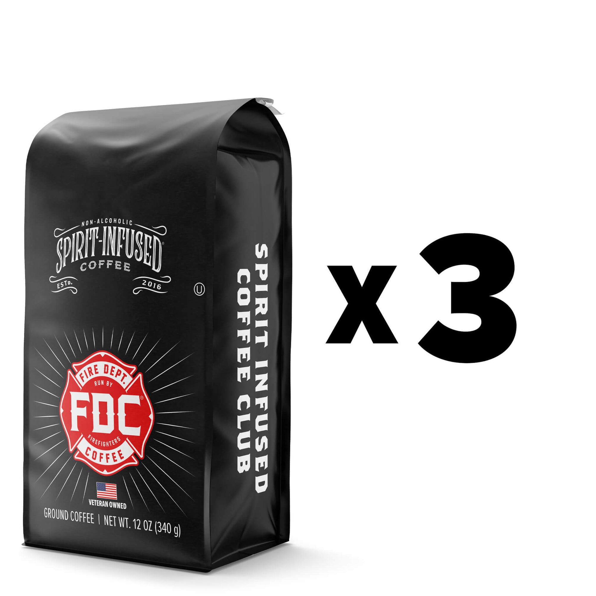 Spirit Infused Coffee Club Ground - 3 Month Prepaid Subscription