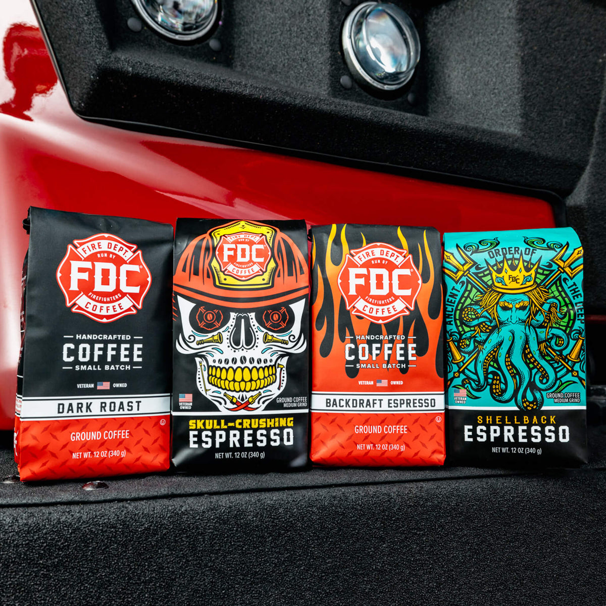 Espresso Coffee - Whole Beans and Ground - Fire Department Coffee