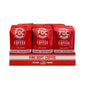 Front view of twelve 12 oz bags of Original Medium Roast in open display box