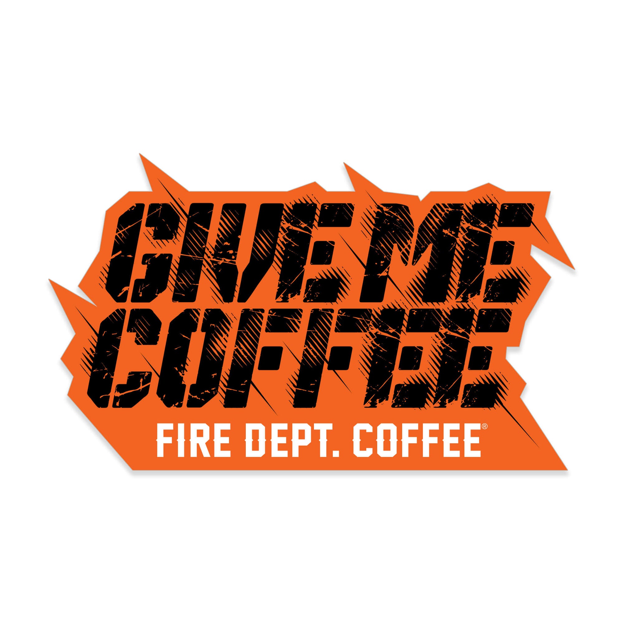 GIVE ME COFFEE STICKER