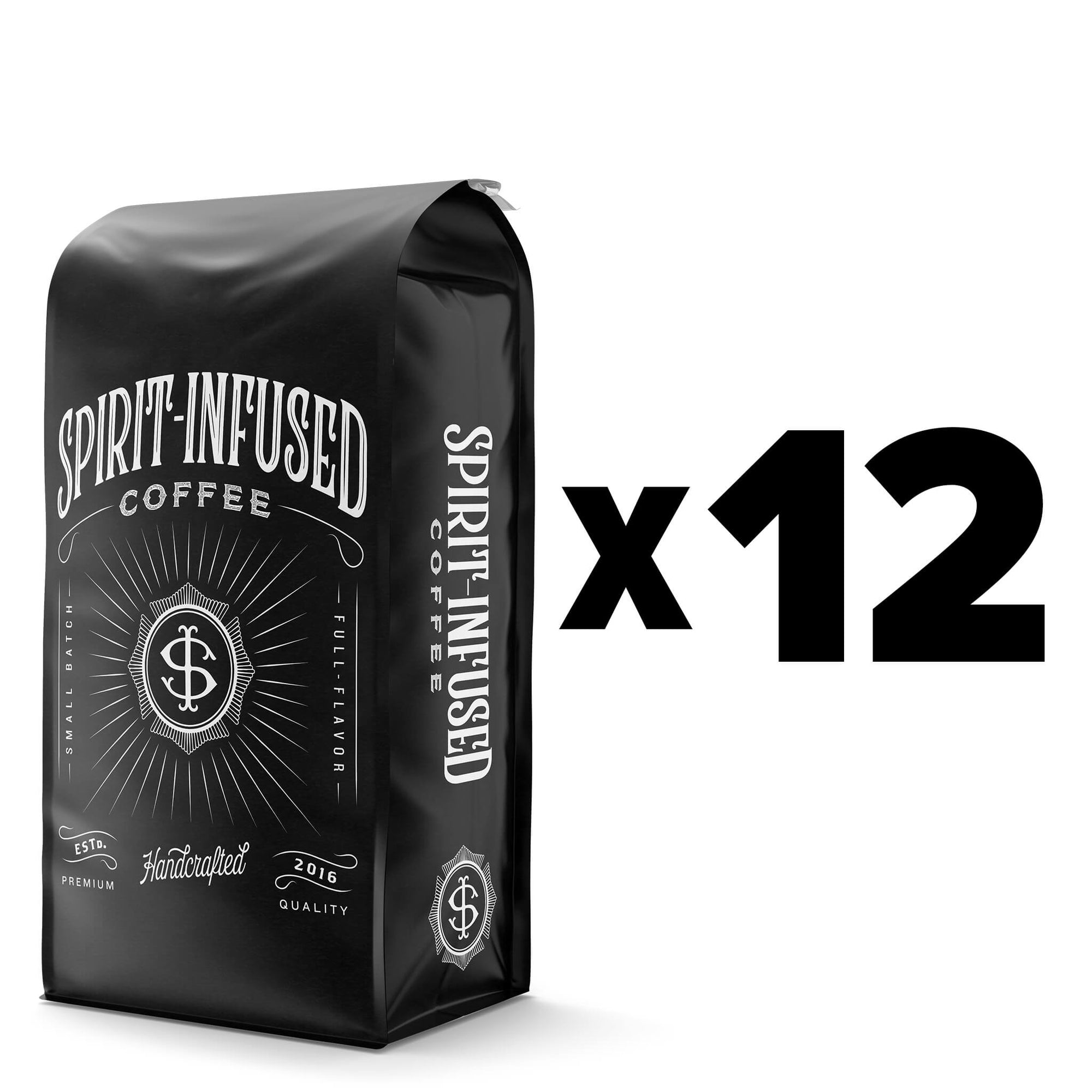 SPIRIT INFUSED COFFEE CLUB GROUND - 12 MONTH PREPAID SUBSCRIPTION