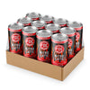 12, 8 ounce cans of Nitro Charged Latte from Fire Department Coffee.
