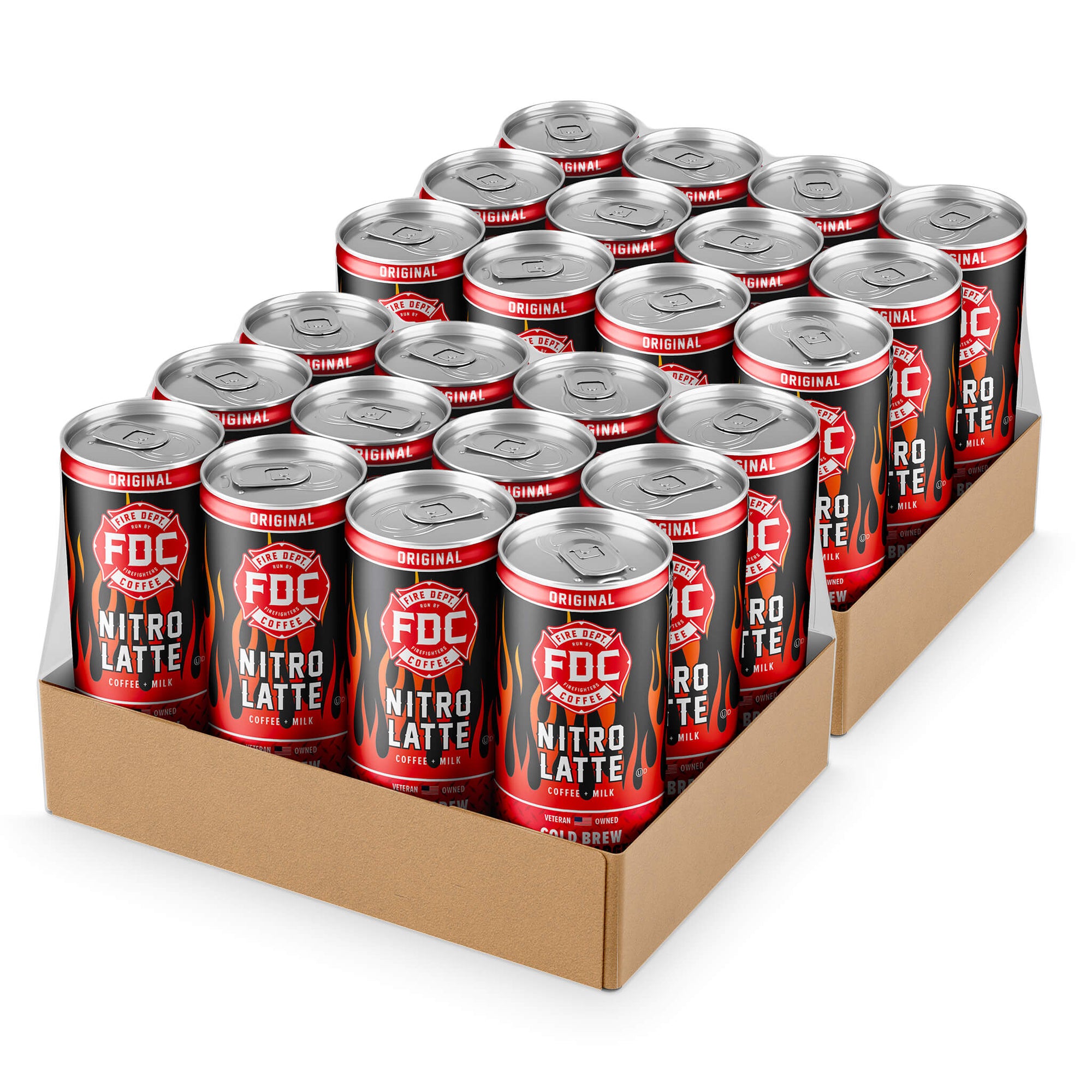 NITRO-CHARGED LATTE - TWELVE 7oz CANS