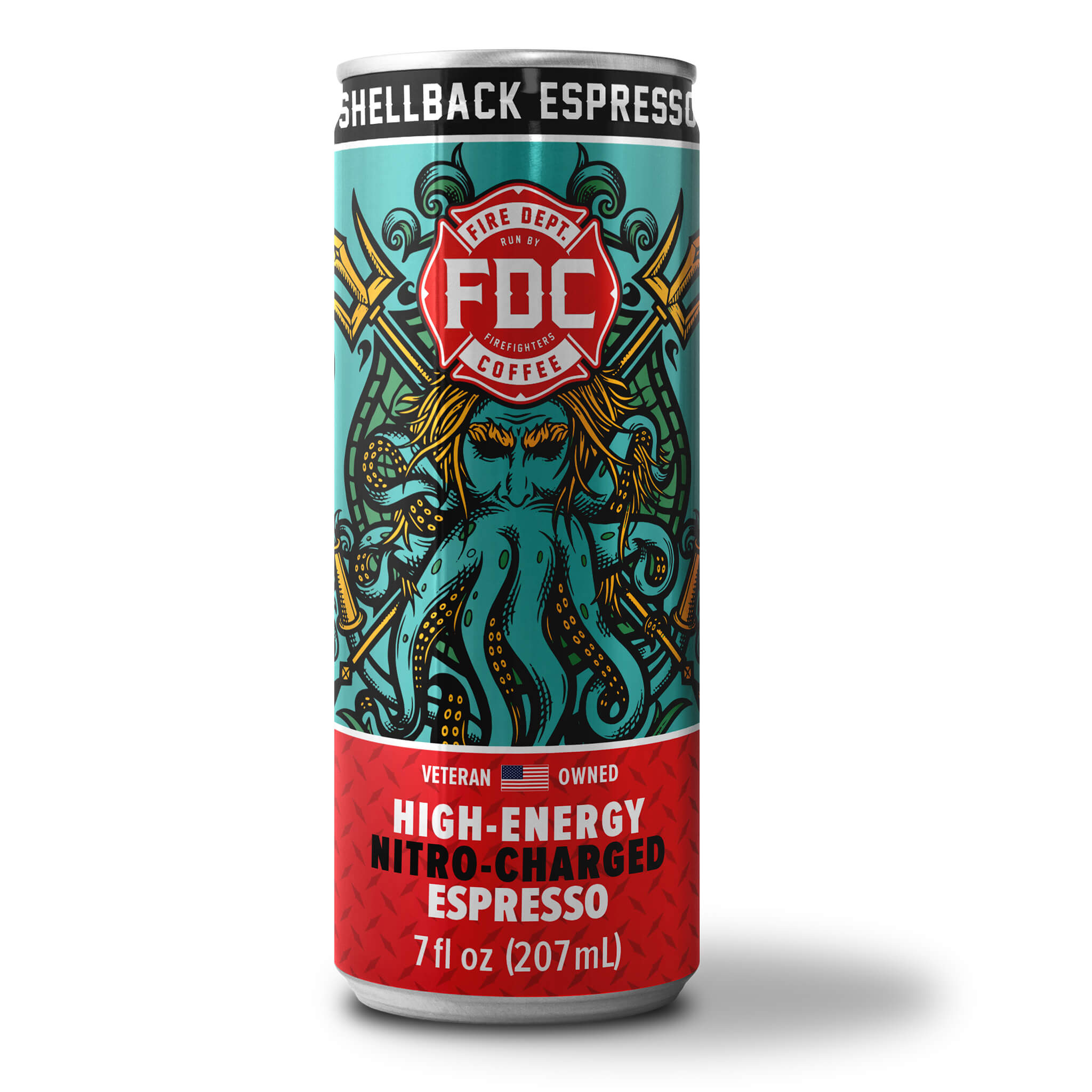 NITRO-CHARGED SHELLBACK ESPRESSO - TWELVE 7oz CANS