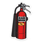 Red fire extinguisher with ”can man” on the front and the FDC Pike Pole logo below.