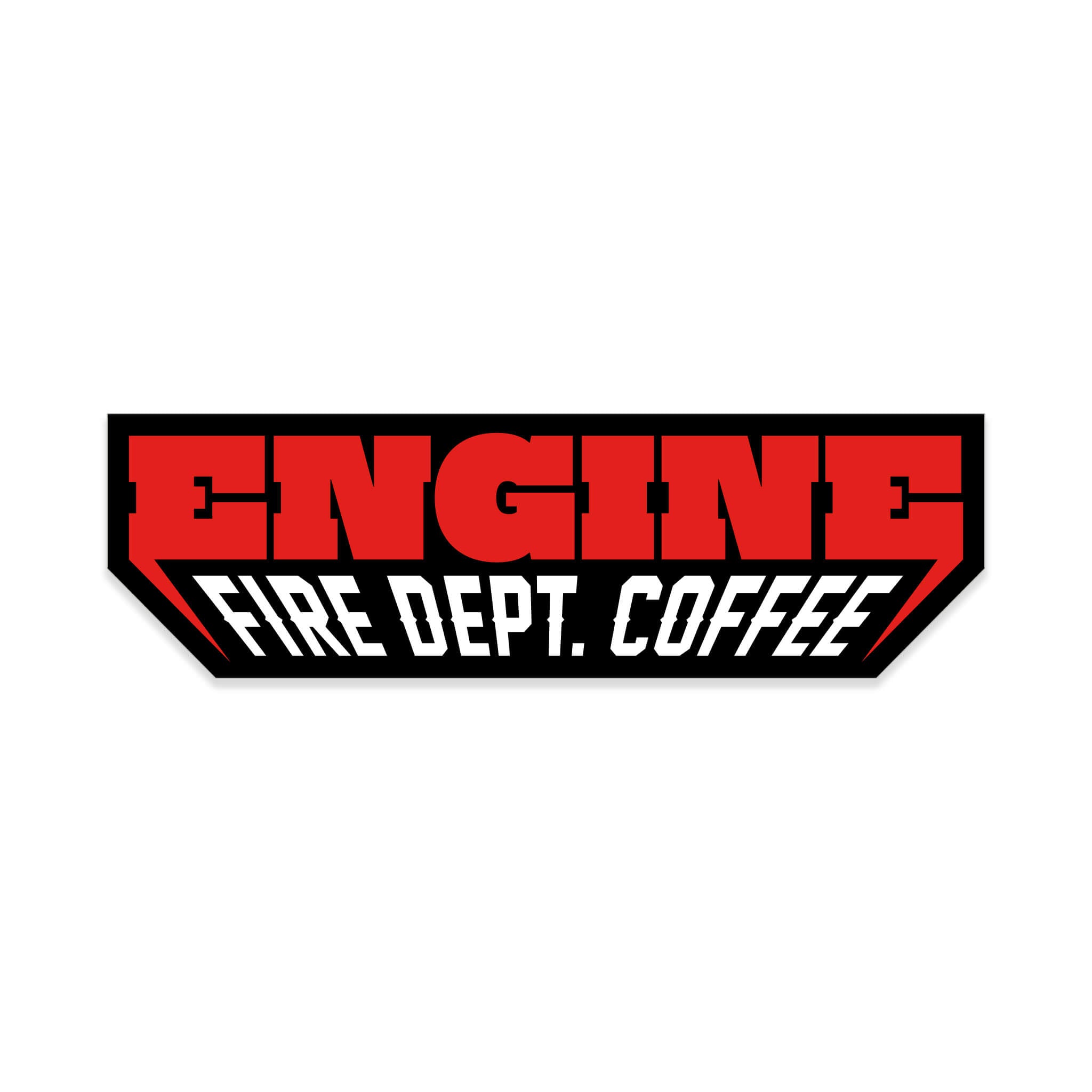 Engine Sticker - Fire Department Coffee