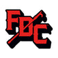 Sticker the FDC Pike Pole logo in a 3D design