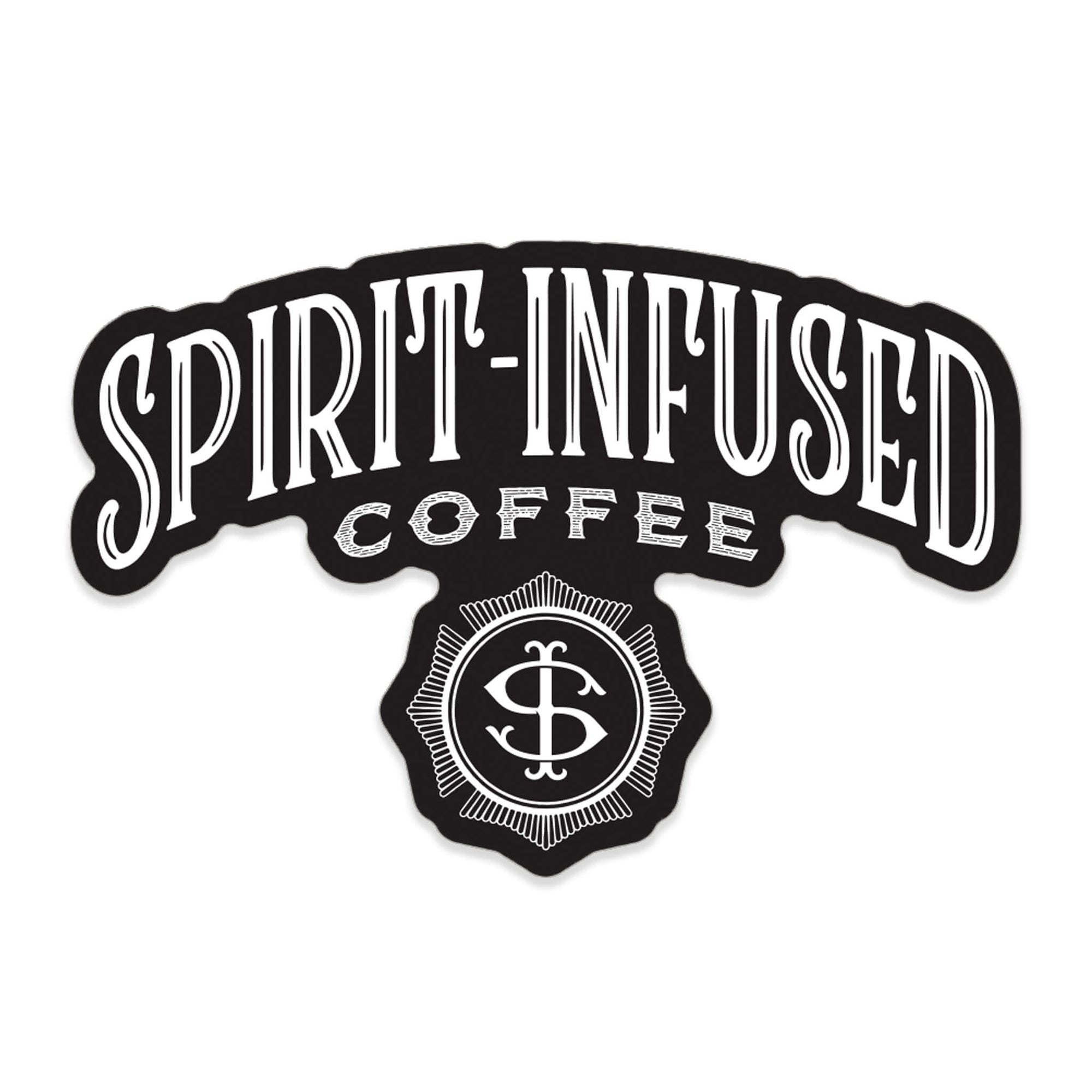 SPIRIT INFUSED COFFEE STICKER